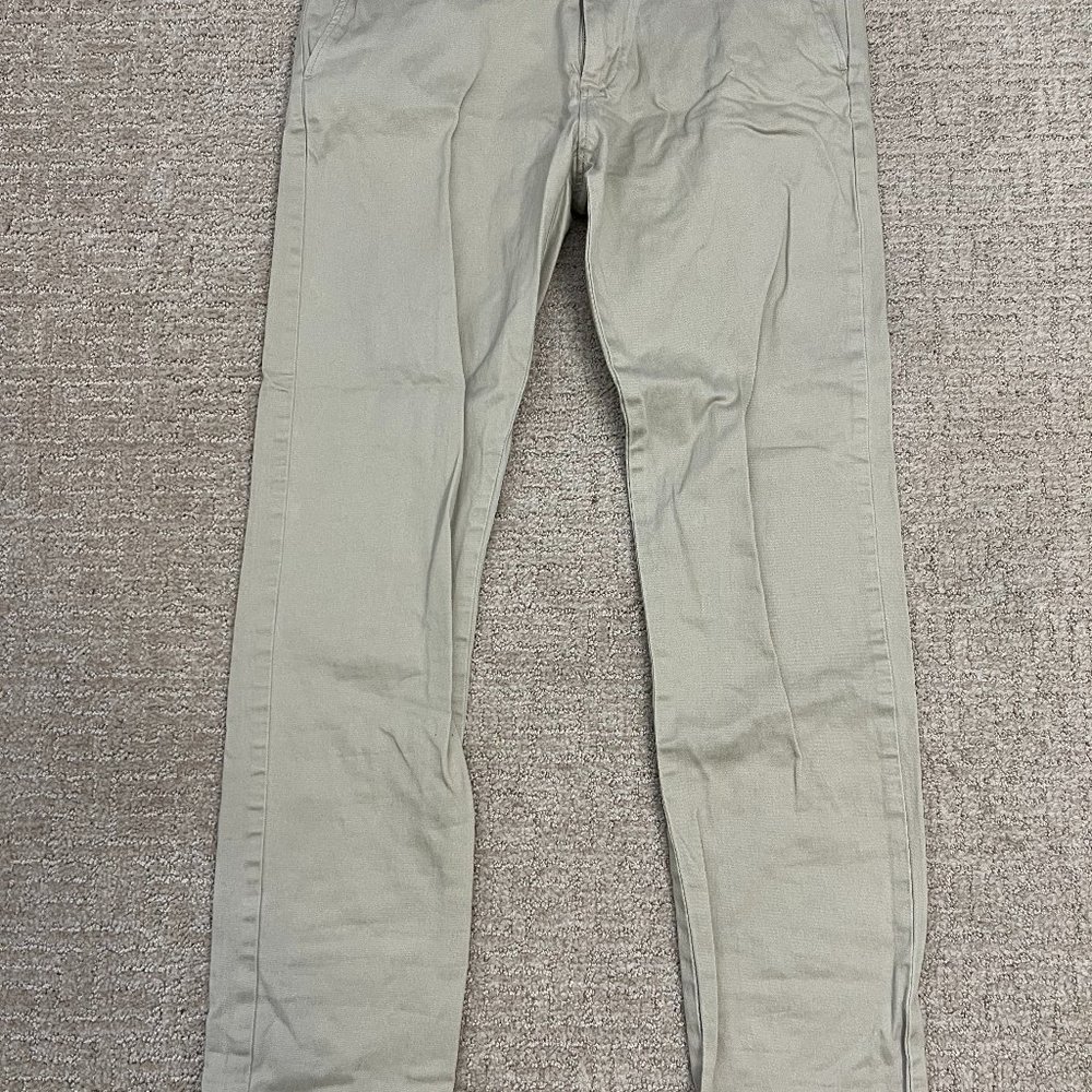 JCrew Stretch Chino (Khaki, 29x30)
